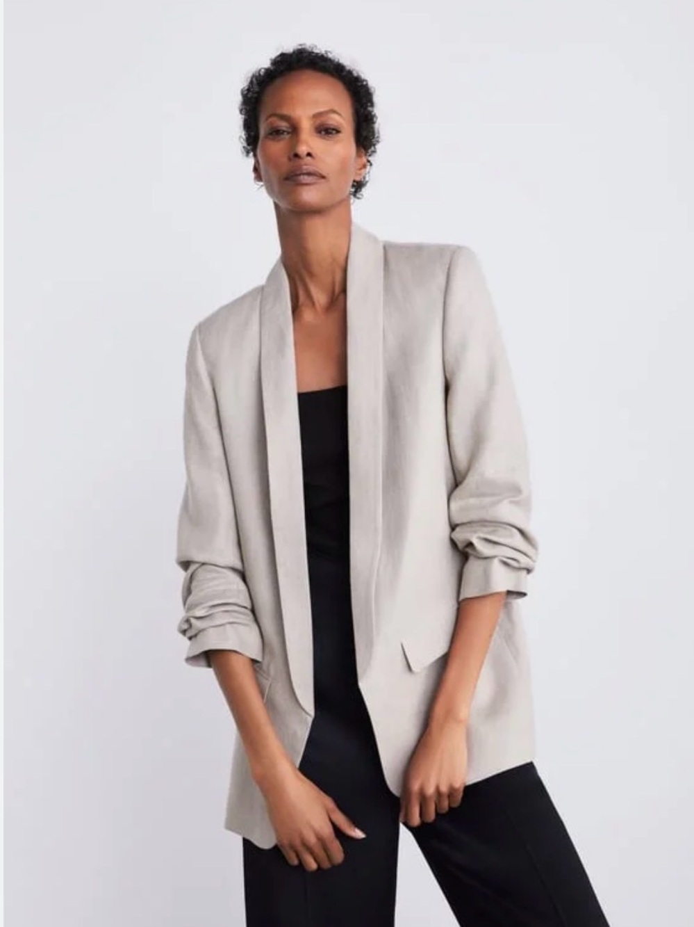 Zara Classic Tan Blazer